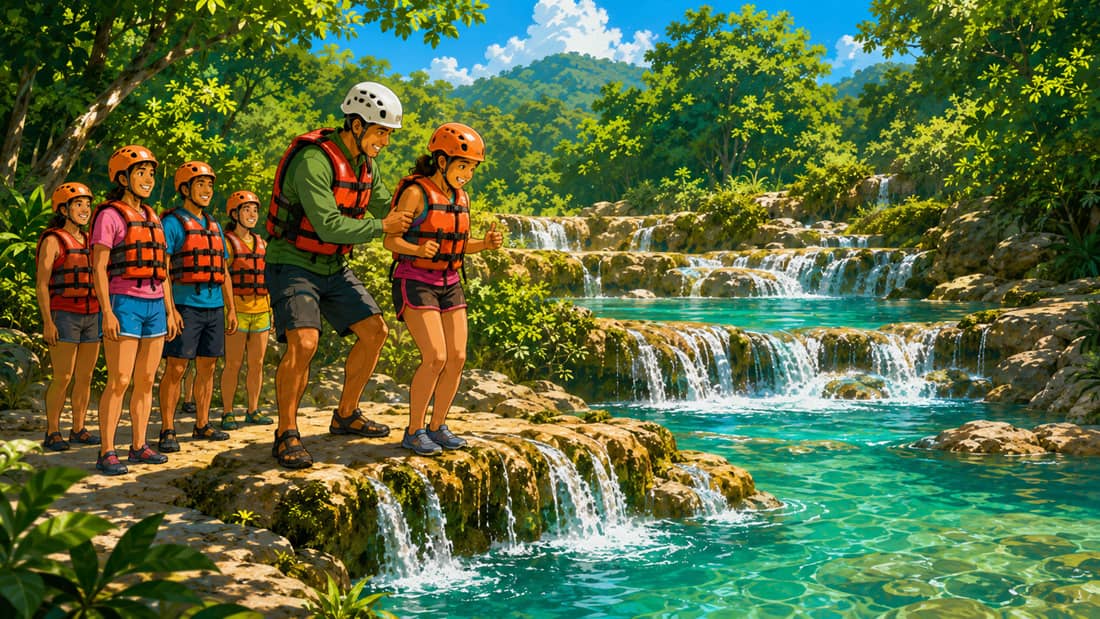 Salto de cascadas en Micos: qué esperar antes de reservar