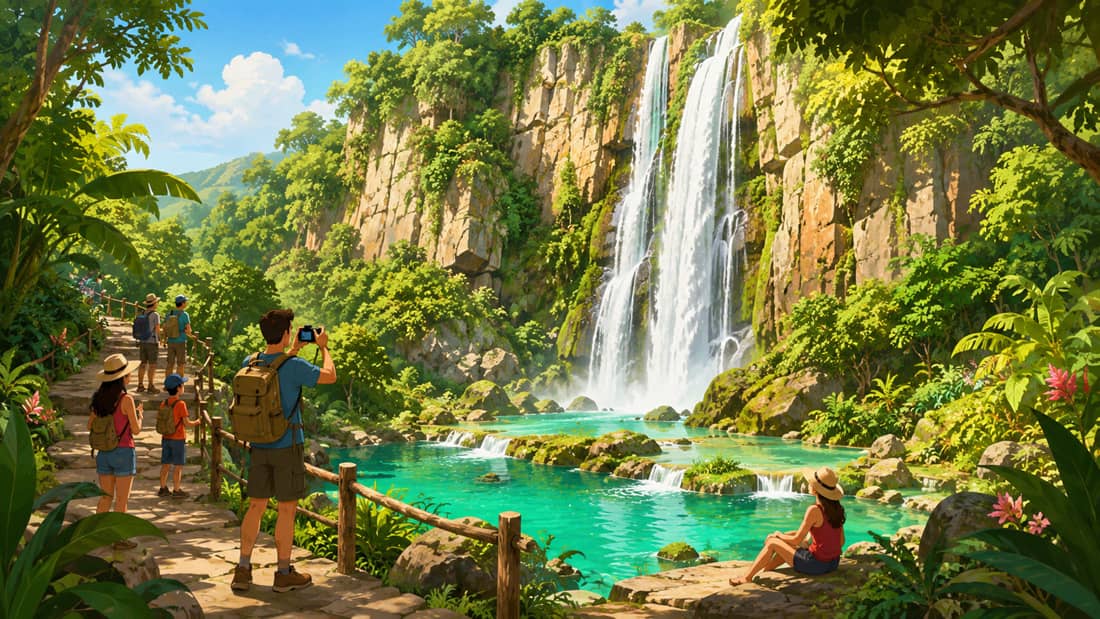 Tour a Minas Viejas: cascada, pozas turquesa y cuándo combinar con Micos