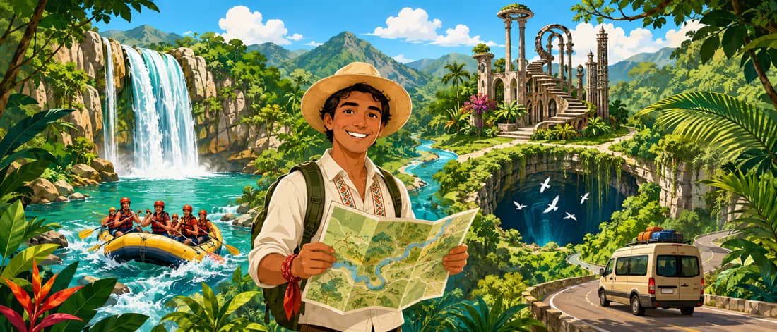 Tours en la Huasteca Potosina: Tamul, Micos, Xilitla, rafting y rutas desde Ciudad Valles