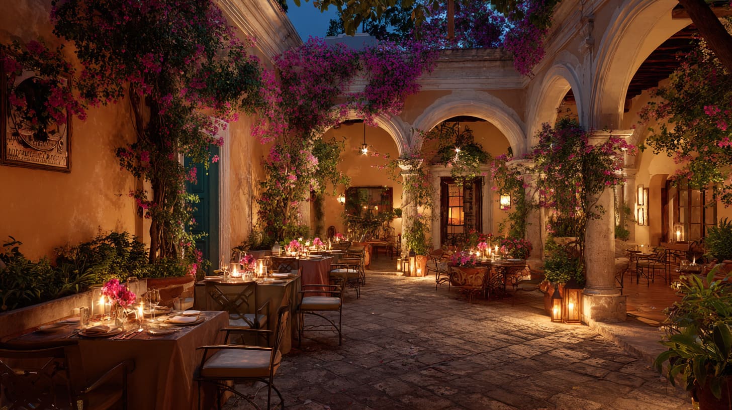Restaurantes románticos en Oaxaca: para cenas especiales y celebraciones