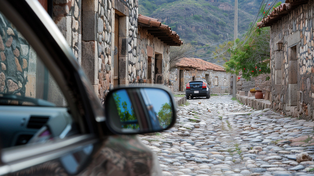 Dónde estacionarse y moverse en Real de Catorce