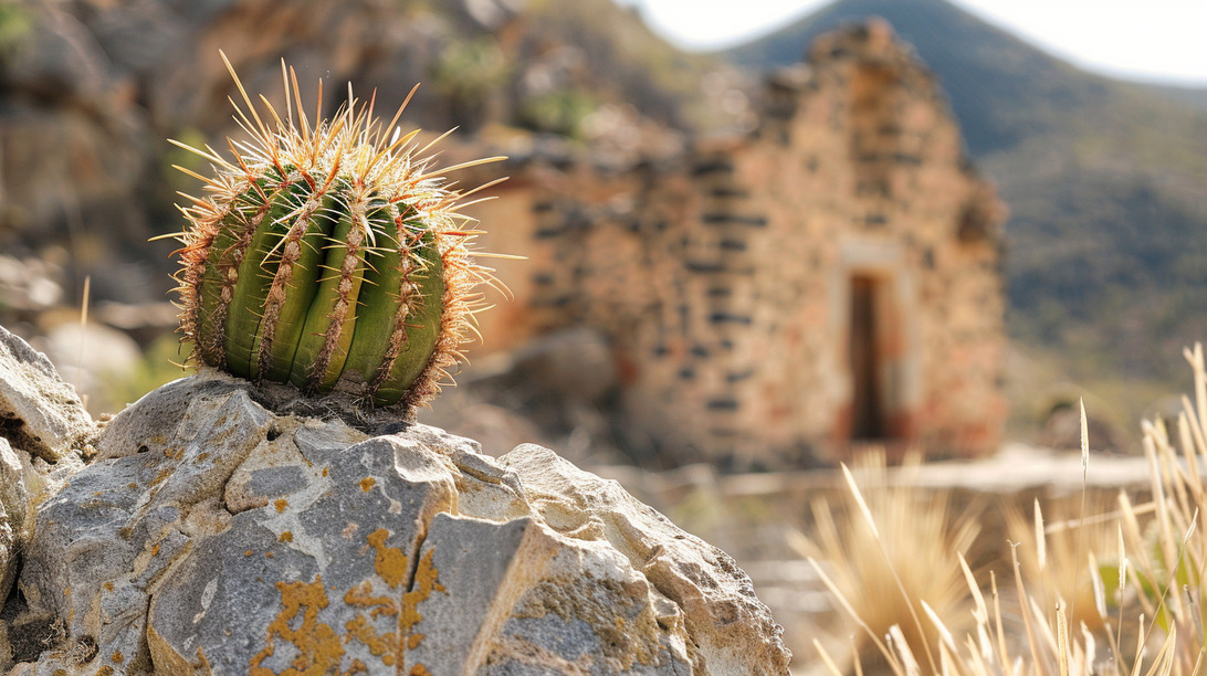 Iglesia Mocha y sitios históricos en Real de Catorce
