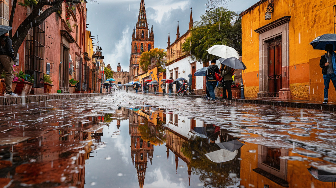 San Miguel de Allende si llueve: qué hacer para salvar el día