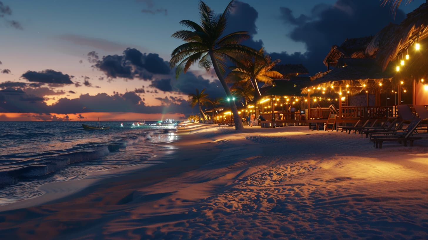 Top 10 playas con mejor vida nocturna en México